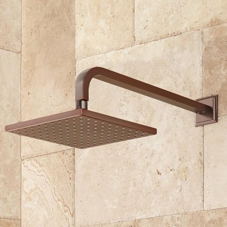 Ryle Thermostatic Shower System with Hand Shower and 3 Body Sprays