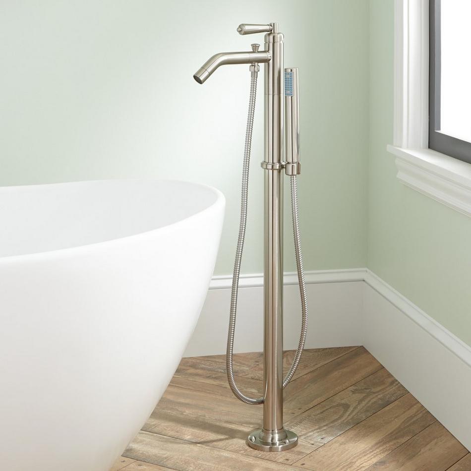 Napier Freestanding Tub Faucet and Hand Shower, , large image number 1