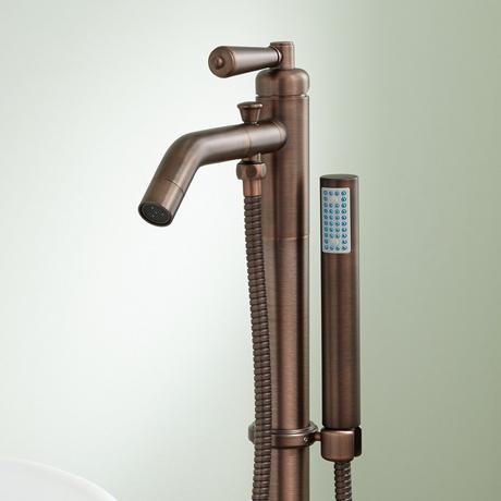 Napier Freestanding Tub Faucet and Hand Shower