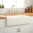 33" Grigham Reversible Fireclay Farmhouse Sink - Biscuit, , large image number 0
