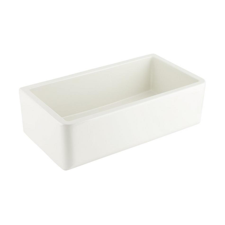 33" Grigham Reversible Fireclay Farmhouse Sink - Biscuit, , large image number 5