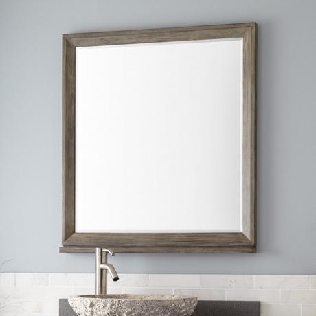 Davyn Vanity Mirror - Gray Wash