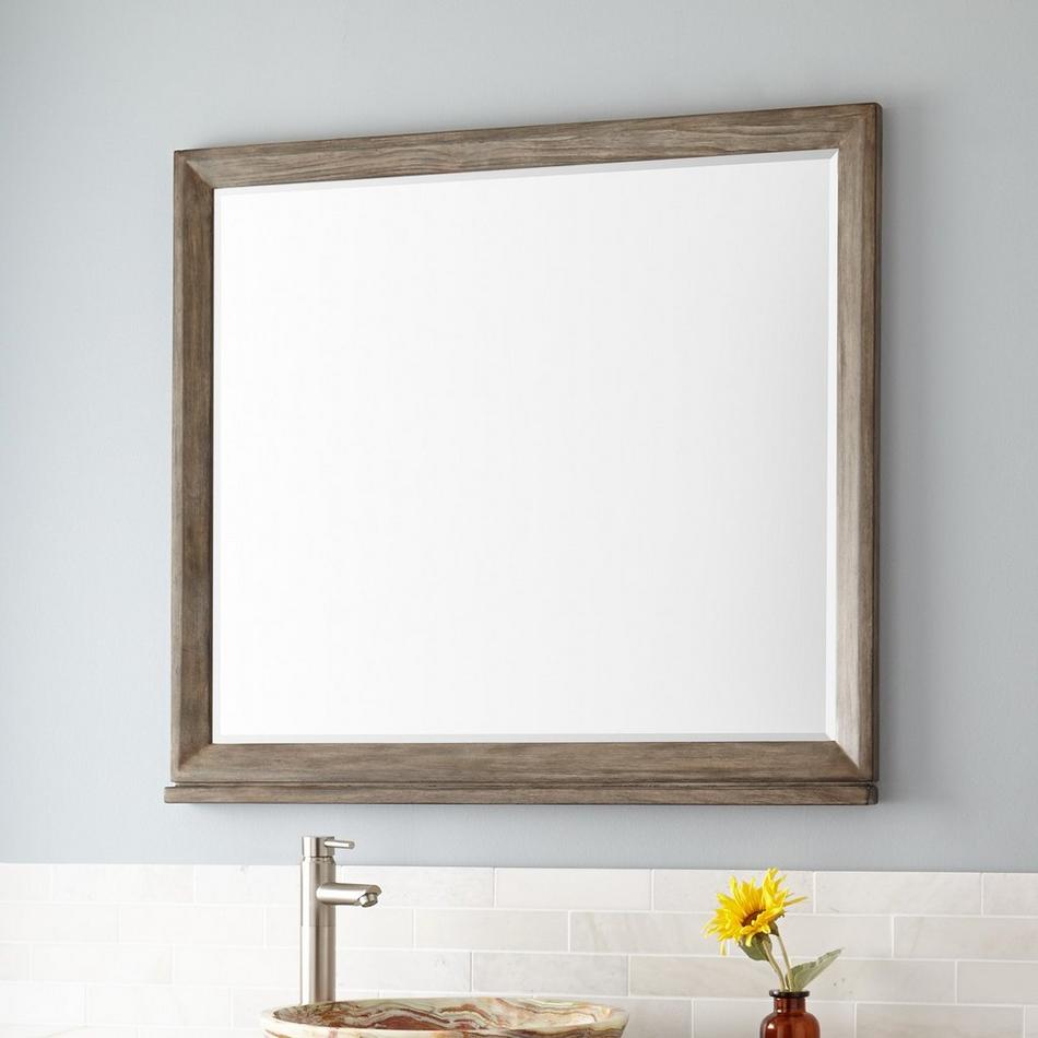 Davyn Vanity Mirror - Gray Wash, , large image number 2