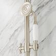 Alliston Exposed Pipe Shower with Hand Shower - Brushed Nickel, , large image number 2