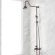 Alliston Exposed Pipe Shower with Hand Shower, , large image number 2