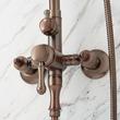 Alliston Exposed Pipe Shower with Hand Shower - Oil Rubbed Bronze, , large image number 3