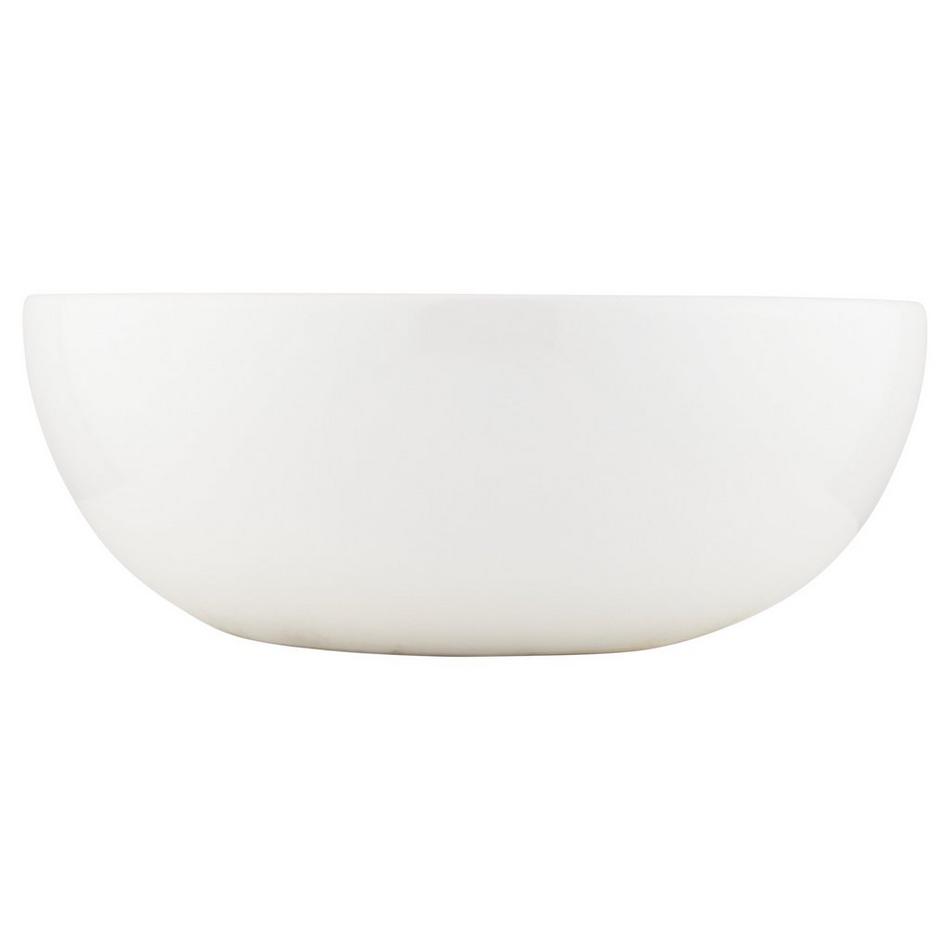 Toucey Porcelain Vessel Sink - White, , large image number 2
