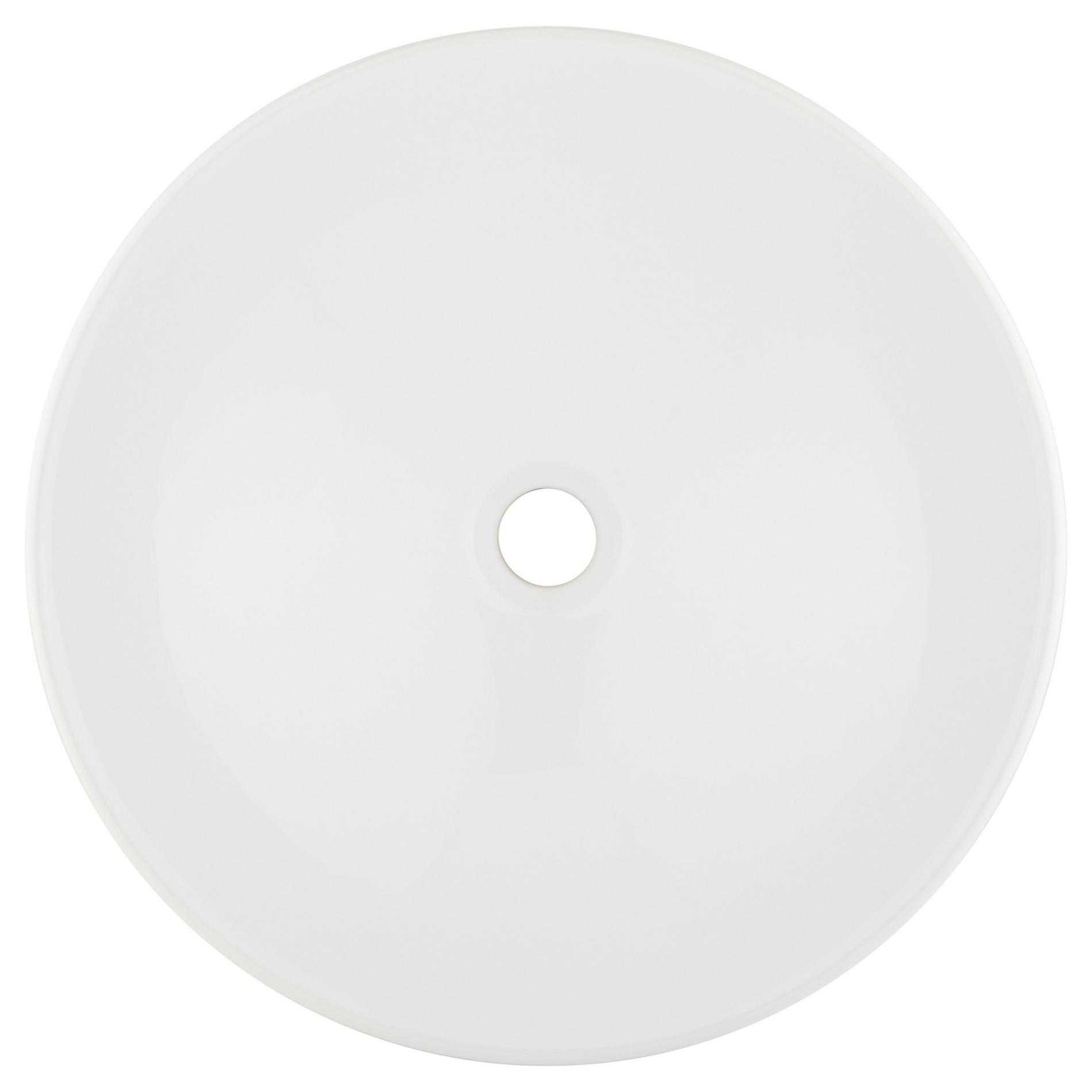 Toucey Porcelain Vessel Sink - White | Signature Hardware