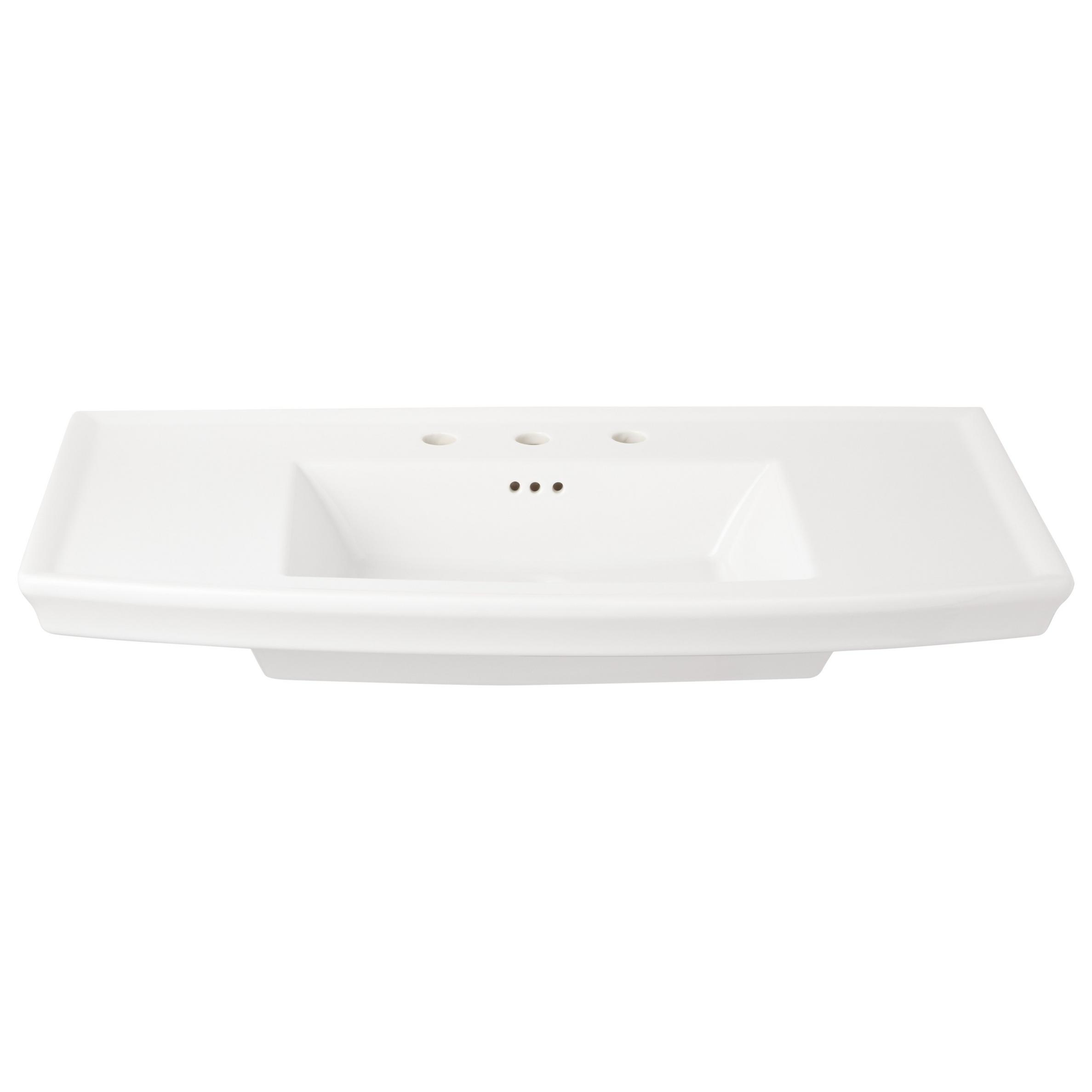 Olney Porcelain WallMount Sink Signature Hardware
