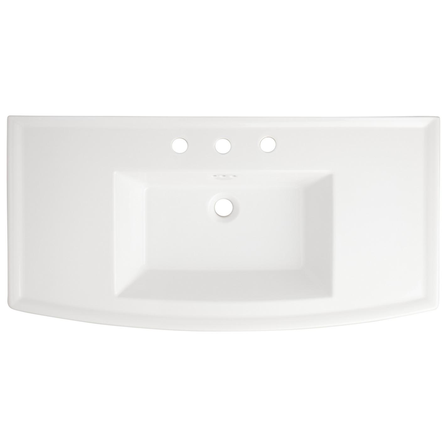 Olney Porcelain WallMount Sink Signature Hardware