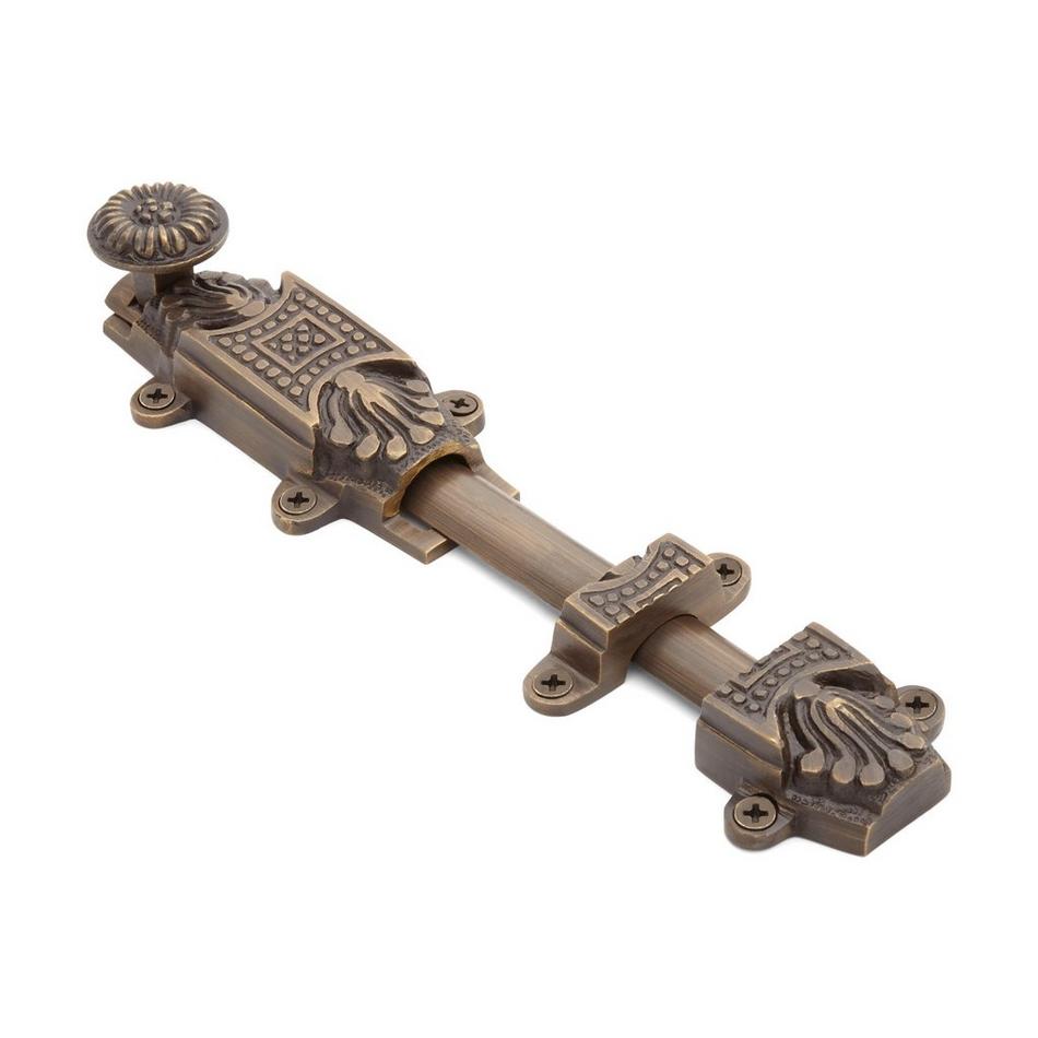Alderson Solid Brass Slide Bolt, , large image number 0