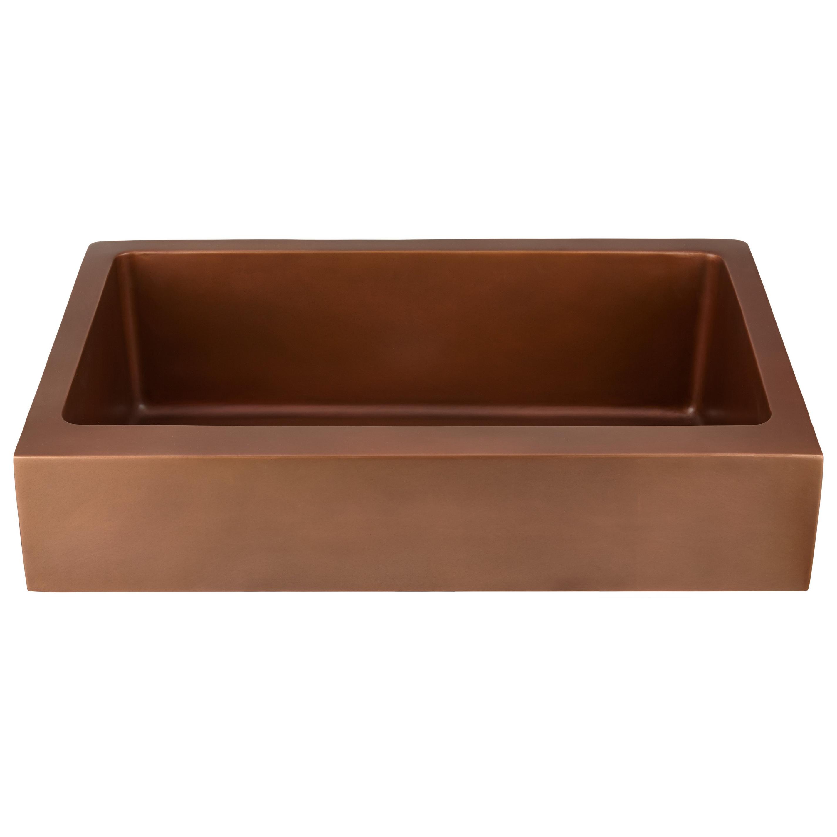 30 Raina Copper Retrofit Farmhouse Sink Signature Hardware