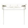Olney Porcelain Console Sink with Metal Stand, , large image number 3