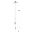 Tilley Outdoor Shower Panel with Hand Shower - White, , large image number 1