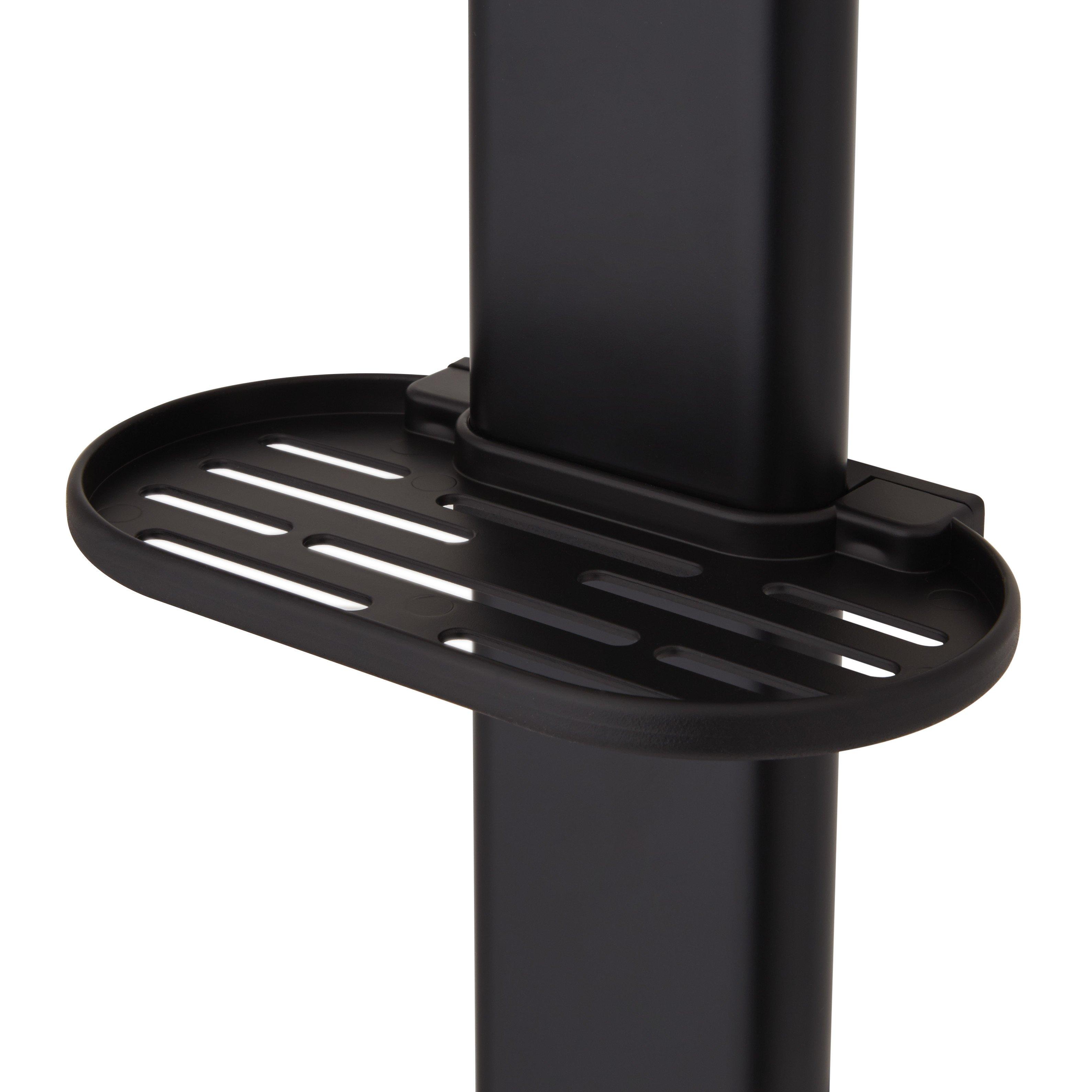 Tilley Outdoor Shower Panel with Hand Shower - Black | Signature
