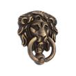 Small Brass Lion Door Knocker, , large image number 0