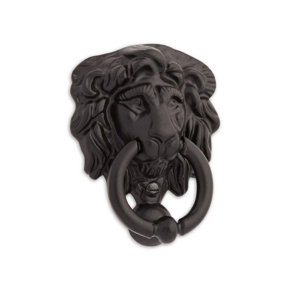 Small Iron Lion Door Knocker, , large image number 2