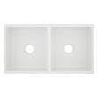 33" Auster Double-Bowl Fireclay Farmhouse Sink - Blue Motif, , large image number 8