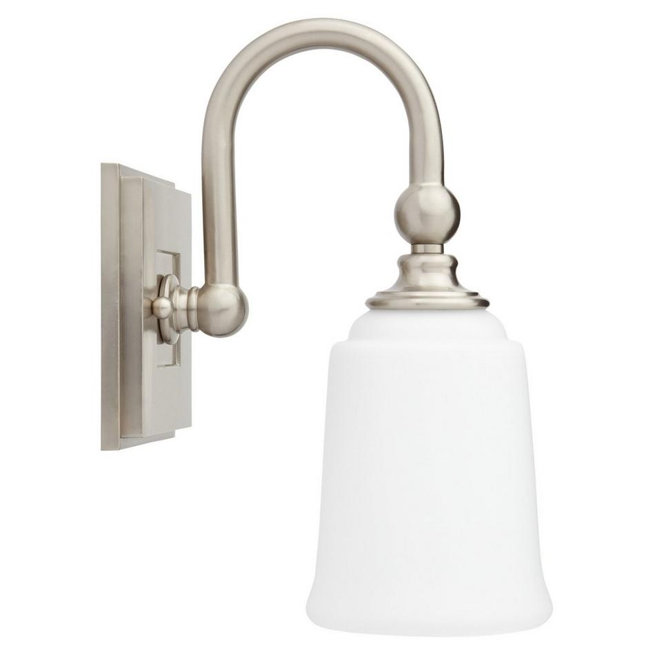 Antonia Vanity Sconce - Single Light - Frosted Glass, , large image number 5