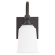 Antonia Vanity Sconce - Single Light - Frosted Glass, , large image number 2