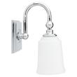 Antonia Vanity Sconce - Single Light - Frosted Glass, , large image number 7