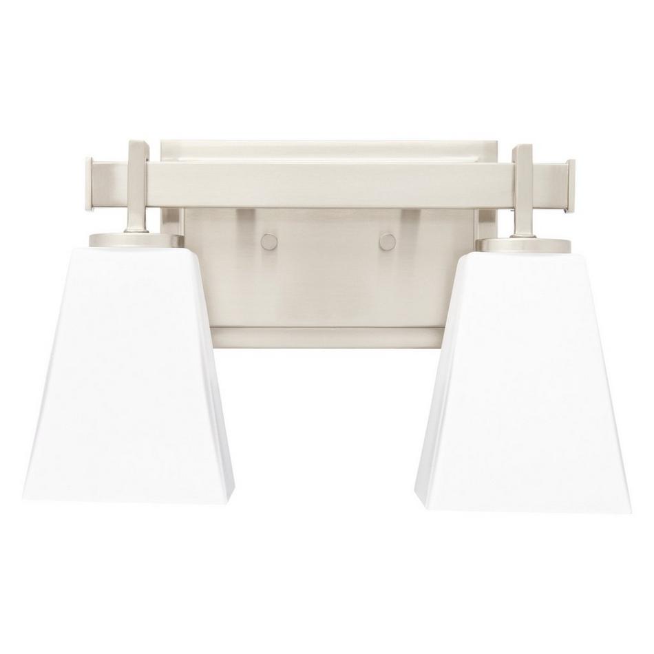 Hoxton 2-Light Vanity Light - Frosted Glass, , large image number 1