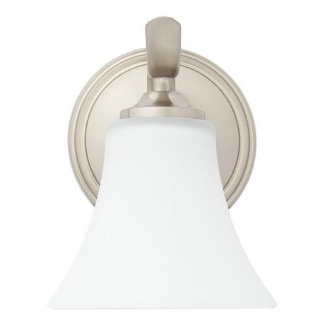 Columbus Vanity Sconce - Single Light - Brushed Nickel