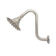 Cambridge Rainfall Nozzle Shower Head - 8" Offset Arm - Brushed Nickel, , large image number 0