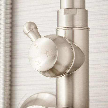 Dolwick Exposed Pipe Shower and Tub Faucet
