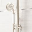 Dolwick Exposed Pipe Shower and Tub Faucet - Brushed Nickel, , large image number 2
