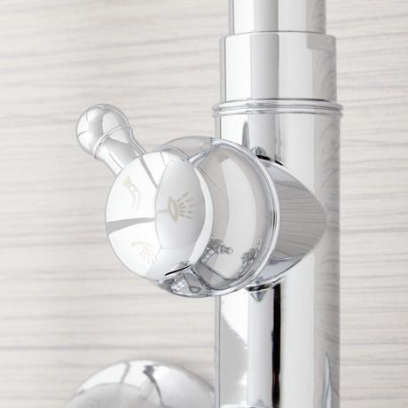 Dolwick Exposed Pipe Shower and Tub Faucet