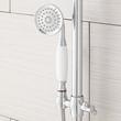 Dolwick Exposed Pipe Shower and Tub Faucet - Chrome, , large image number 2