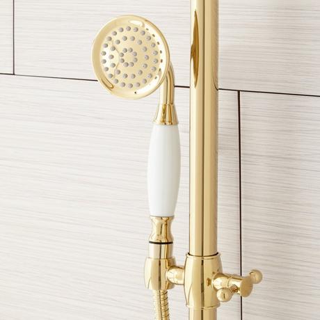 Dolwick Exposed Pipe Shower and Tub Faucet