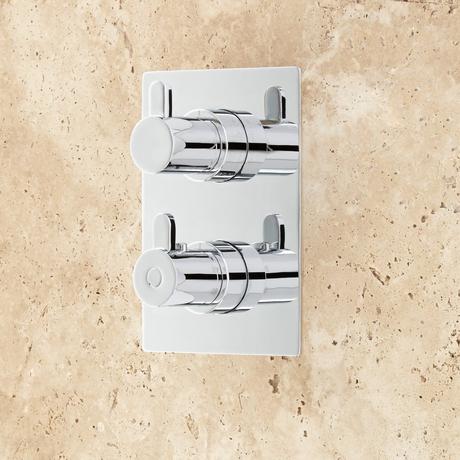 Thermostatic Concealed Mixer with 3-way Diverter
