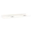73" x 22" 3cm Quartz Double Vanity Top for Rectangular Undermount Sinks - Arctic White, , large image number 0