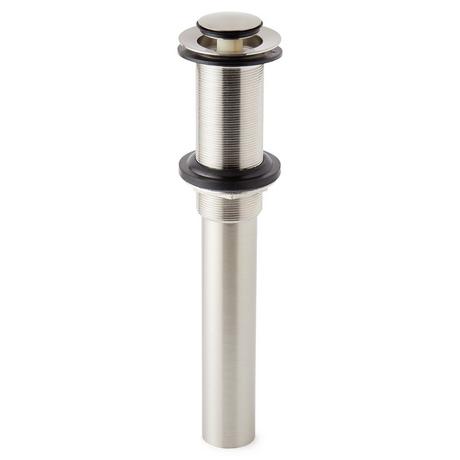 Extended Press Type Pop-Up Bathroom Drain - 1-1/2"