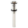 Extended Press Type Pop-Up Bathroom Drain - No Overflow - Polished Nickel, , large image number 13