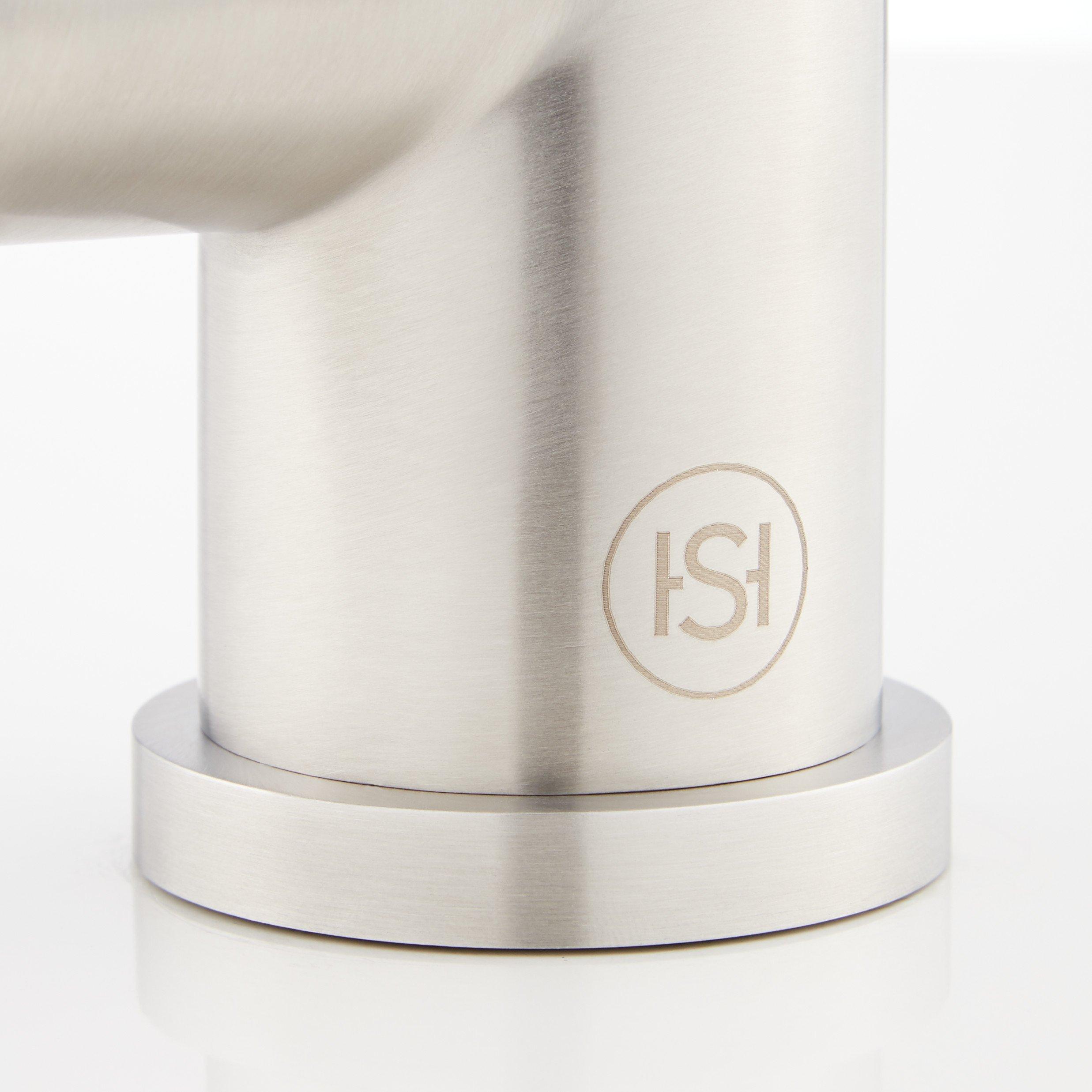 瀑布41 Knox Waterfall Single Hole Faucet with Drain - Overflow