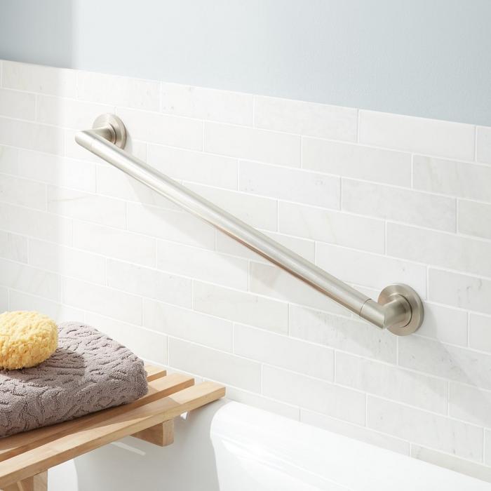 Armand ADA Compliant Grab Bar for wet room bathroom ideas