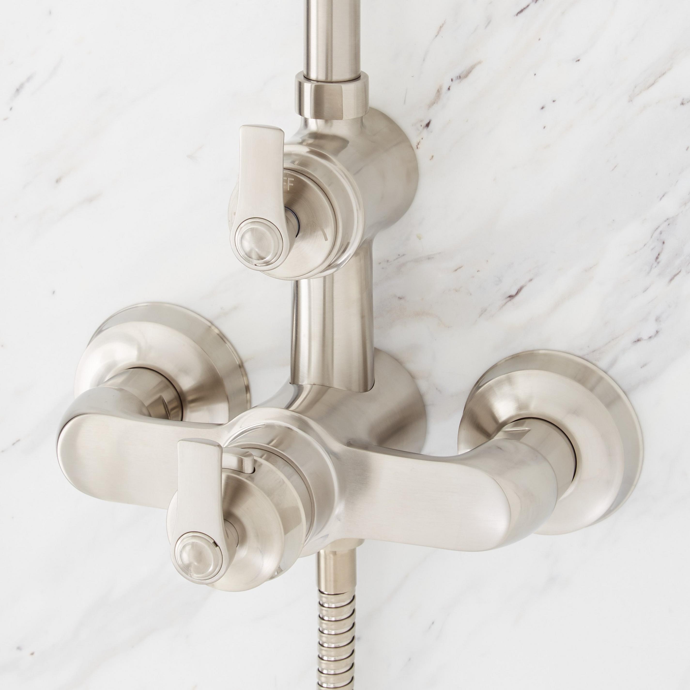 Curated visual reference: Fresh Look at Cooper Thermostatic Exposed Pipe Shower With Hand Shower