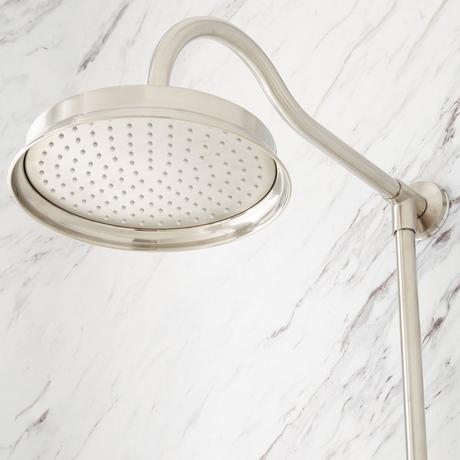 Cooper Thermostatic Exposed Pipe Shower with Hand Shower