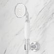 Cooper Thermostatic Exposed Pipe Shower with Hand Shower - Chrome, , large image number 2