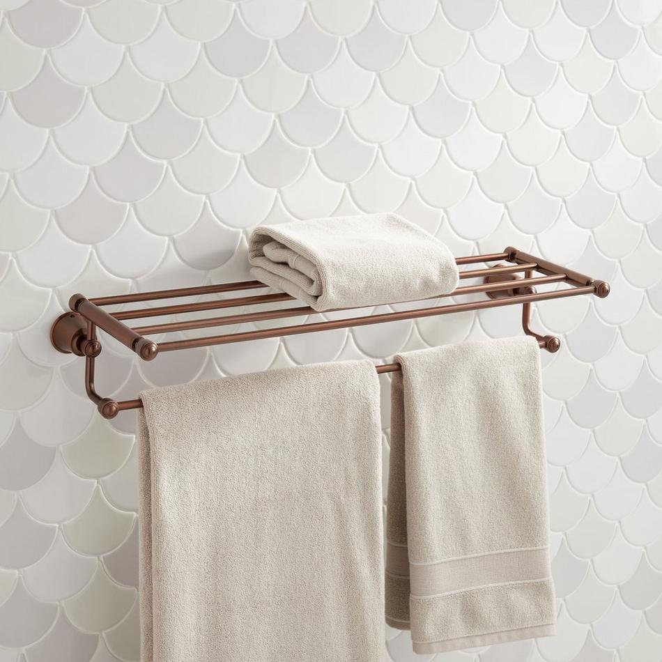 Cooper Towel Bar and Shelf, , large image number 2