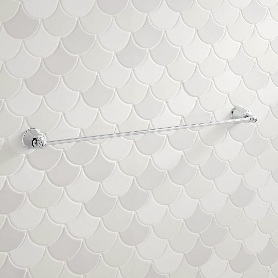 24" Cooper Towel Bar - Chrome, , large image number 1