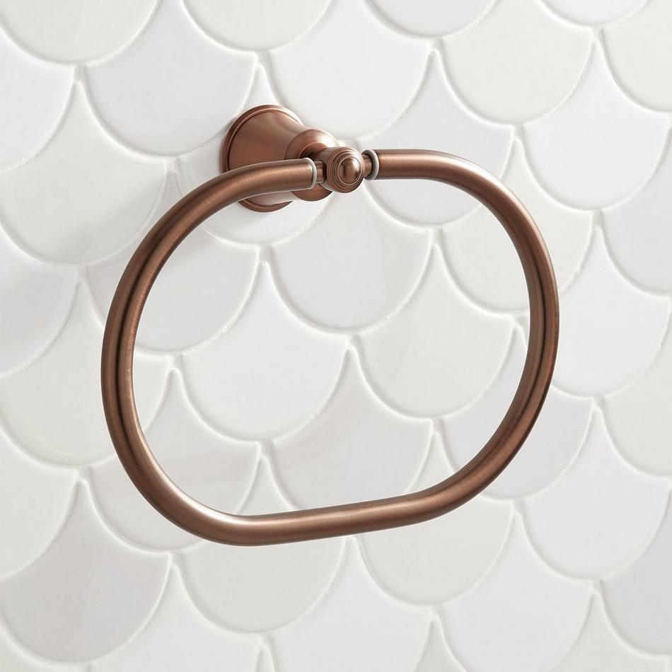 Cooper Towel Ring - Oil Rubbed Bronze, , large image number 1