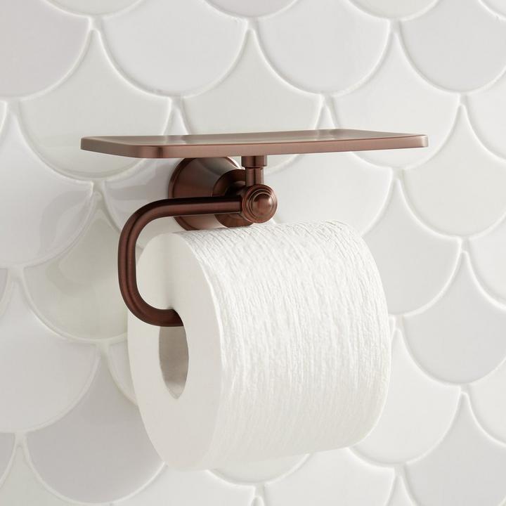 Matte Black Recessed Toilet Paper Holder Wall Mounted Toilet Paper Holder,  Built-In Toilet Paper Roll Dispenser For Bathroom, Fits Bathroom Toilet