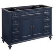 48" Keller Mahogany Vanity - Vintage Navy Blue - Vanity Cabinet Only, , large image number 0