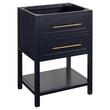 24" Robertson Mahogany Console Vanity - Midnight Navy Blue - Vanity Cabinet Only, , large image number 0