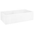 36" Torun Double-Bowl Fireclay Farmhouse Sink - White, , large image number 1
