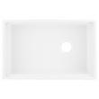 30" Brumfield Fireclay Farmhouse Sink - White, , large image number 5